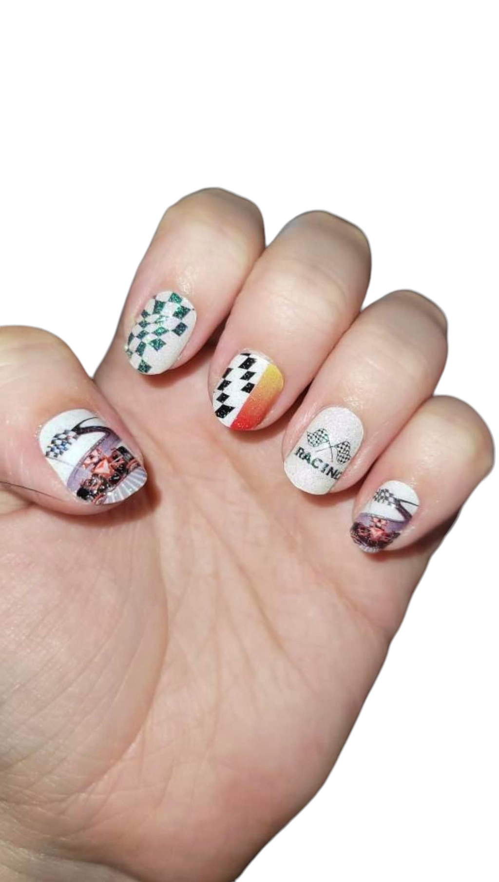 Racing Nail Wraps