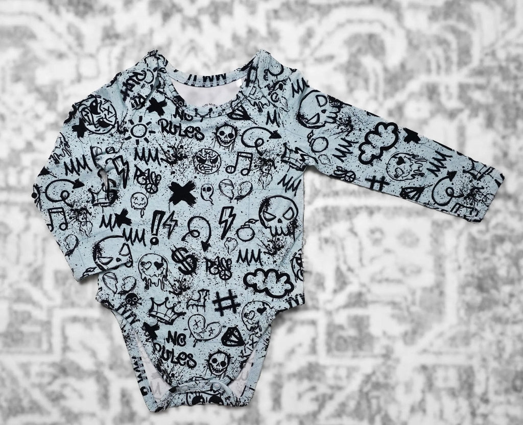 Long Sleeve Bamboo Onesie
