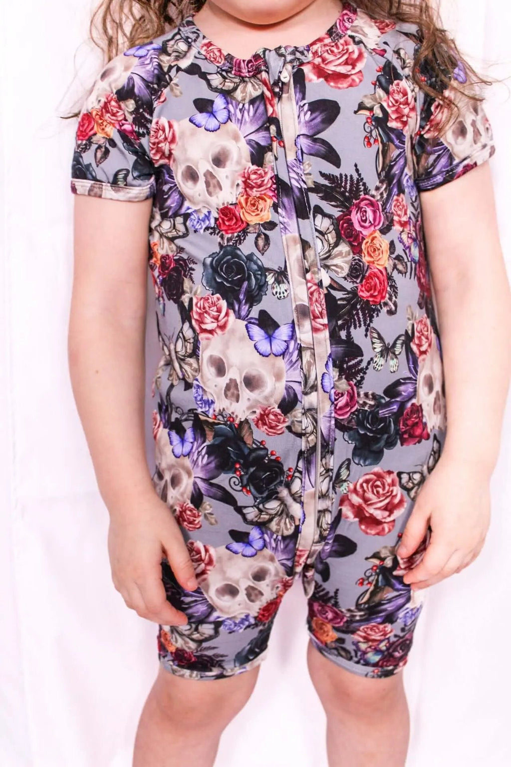 Short Sleeve Shortie Romper