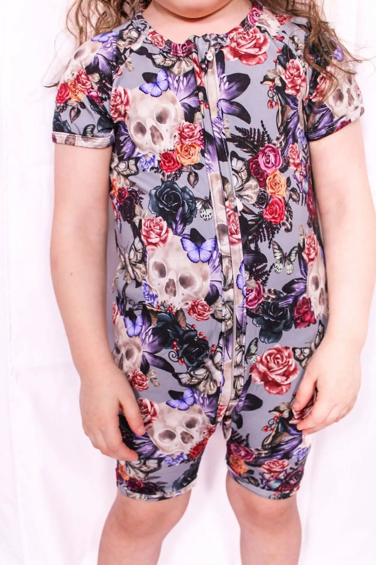 Short Sleeve Shortie Romper