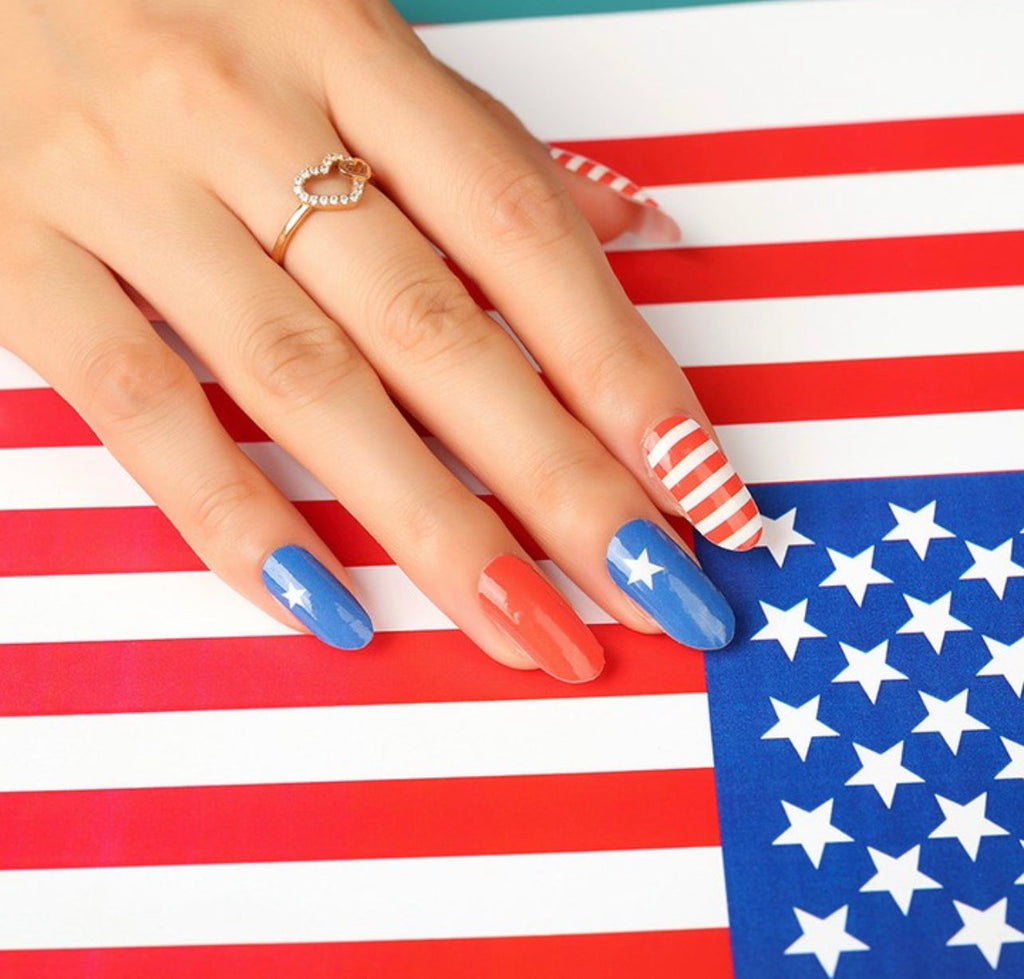 Stars & Stripes Nail Strips