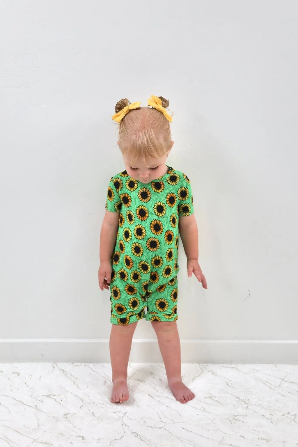 Short Sleeve Shortie Romper