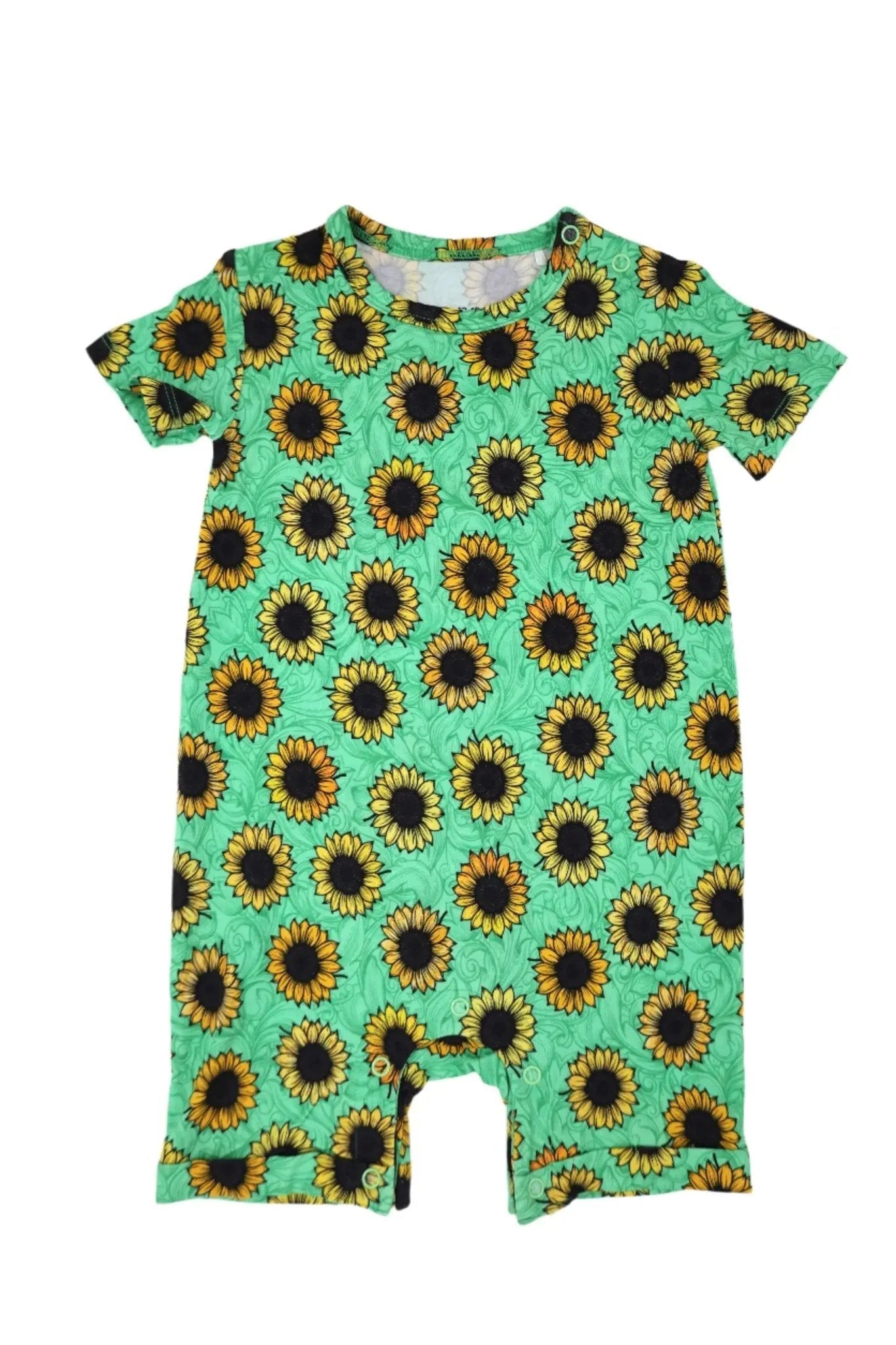 Short Sleeve Shortie Romper