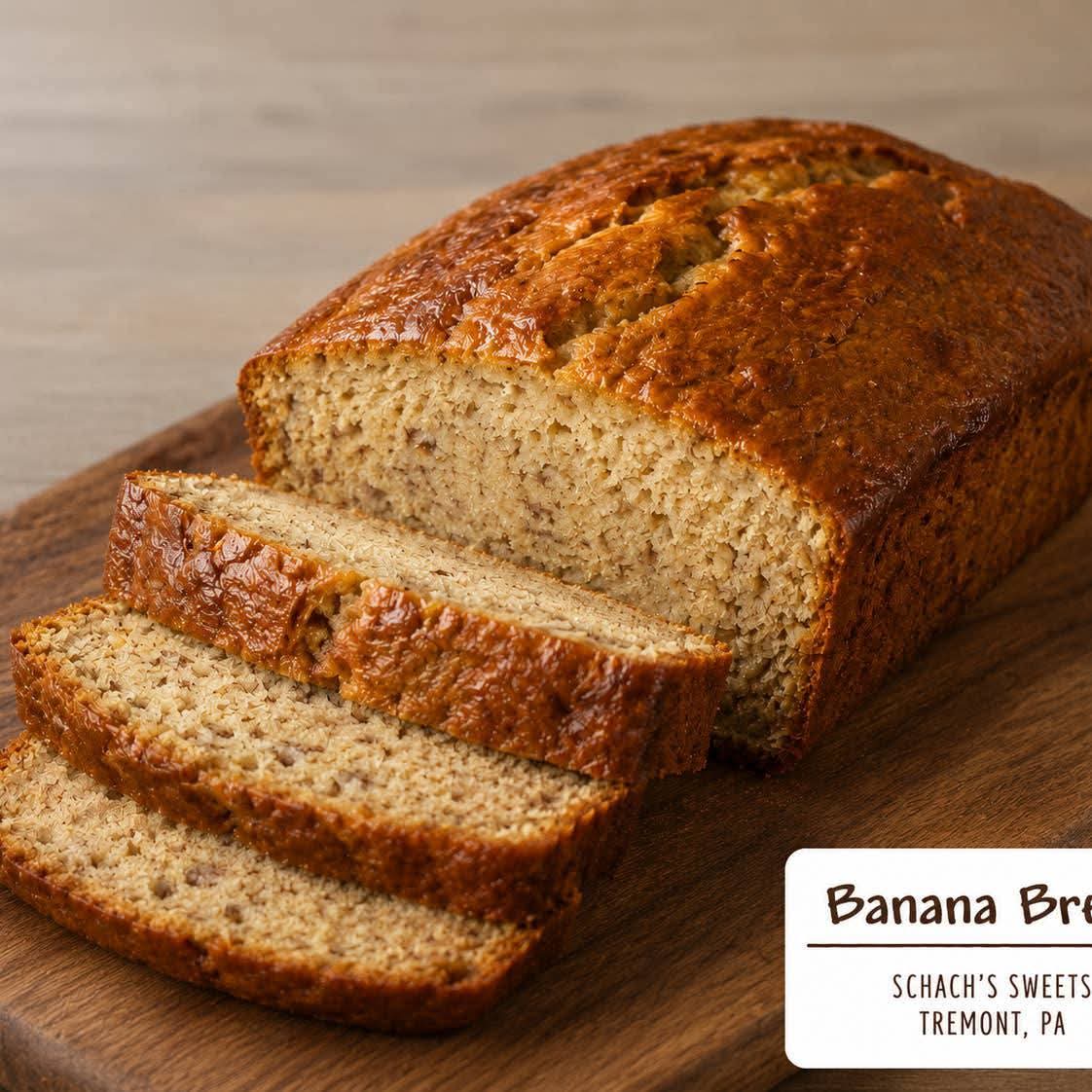 Banana Bread Fresh Baked