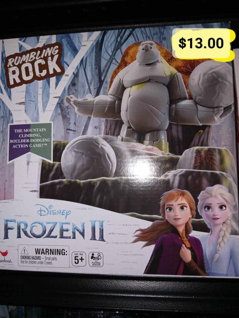 Disney Frozen 2 Rumbling Rock Game for Kids and Families