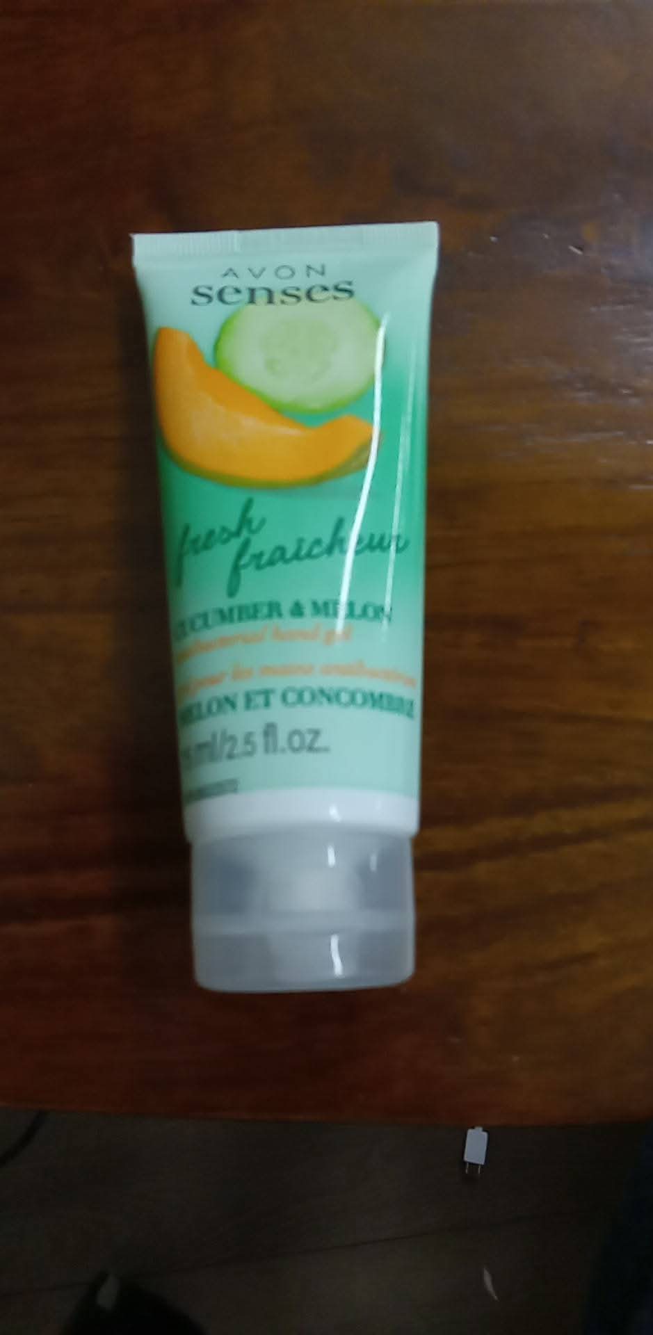 Avon cucumber melon hand santizer