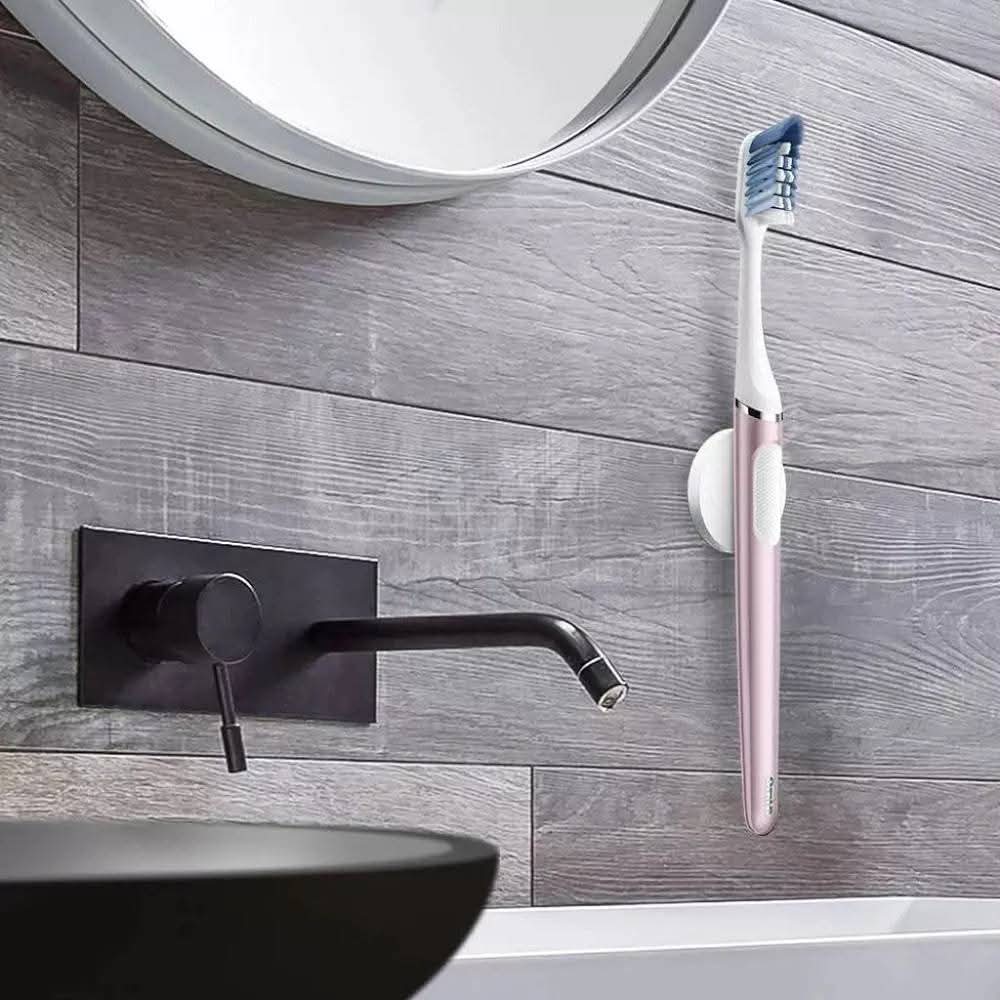 Oral-B Clic Rose Gold Toothbrush with Magnetic Brush Holder - Brand New