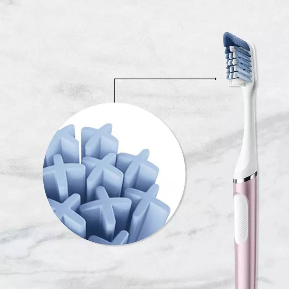 Oral-B Clic Rose Gold Toothbrush with Magnetic Brush Holder - Brand New