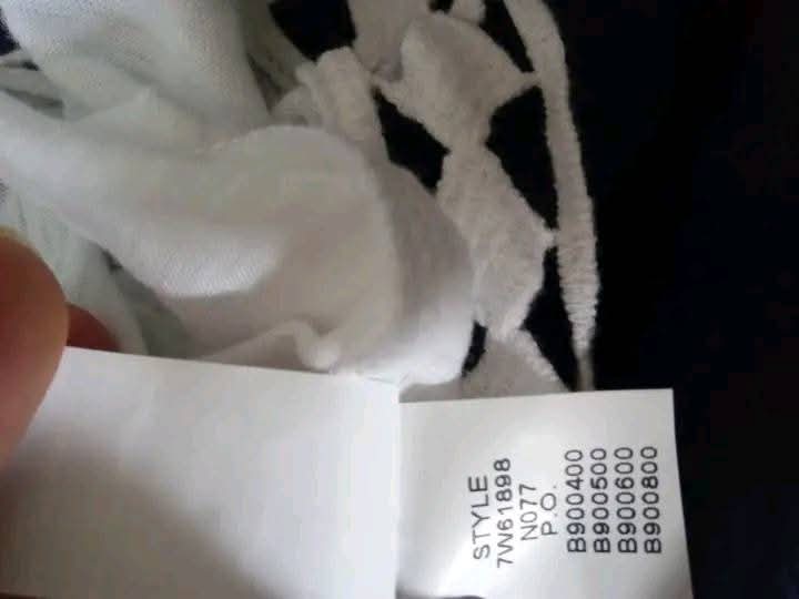 Lucky Brand small oversized basic white blouse