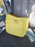 Lauren Ralph Lauren Cameryn Pebbled Leather Large Crossbody Bag