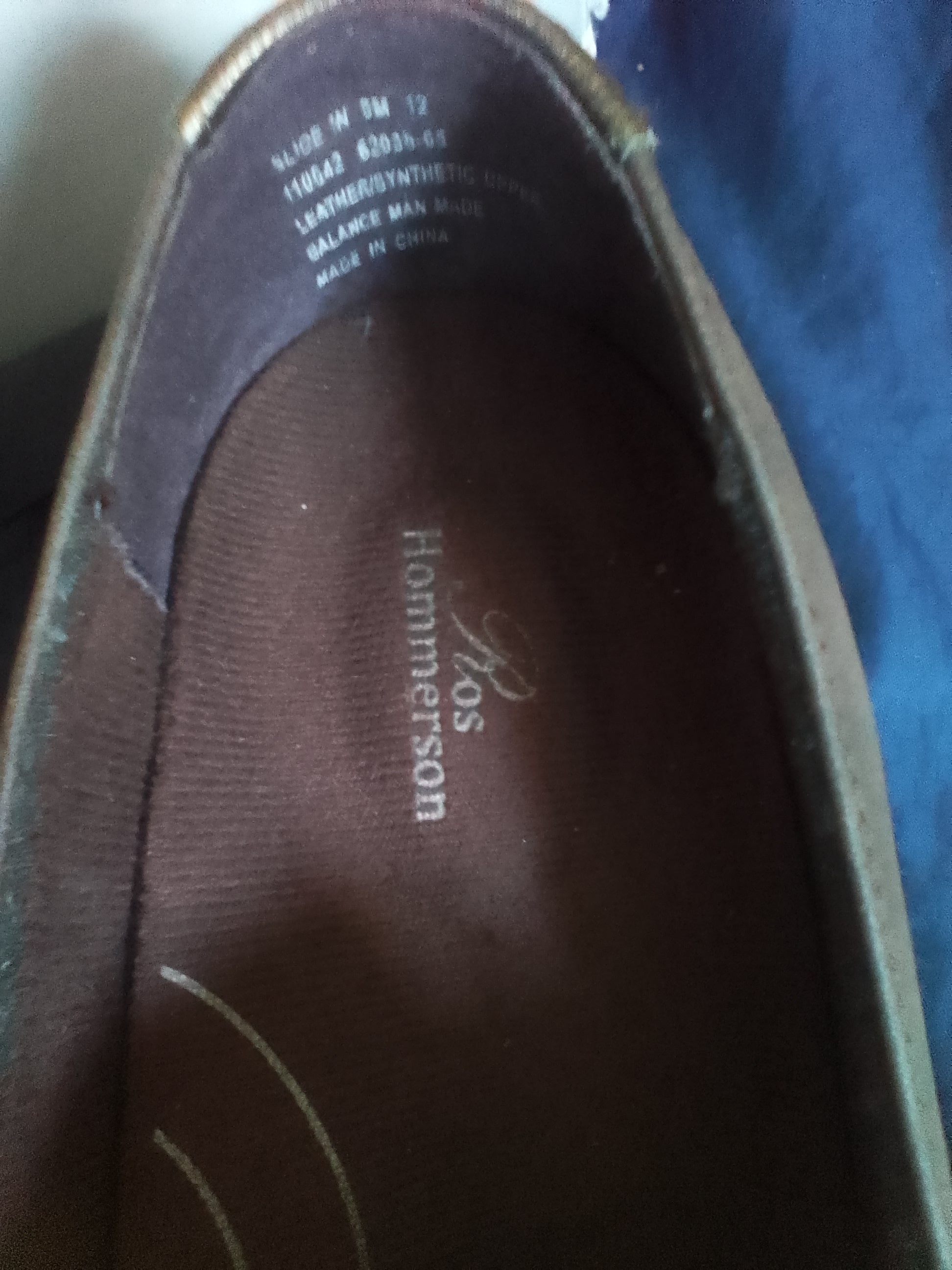 Ros Hommerson Slide in 62035-10 Women's Casual Shoe: Brown/Leather/Napa 8 Medium (B) Slip-On