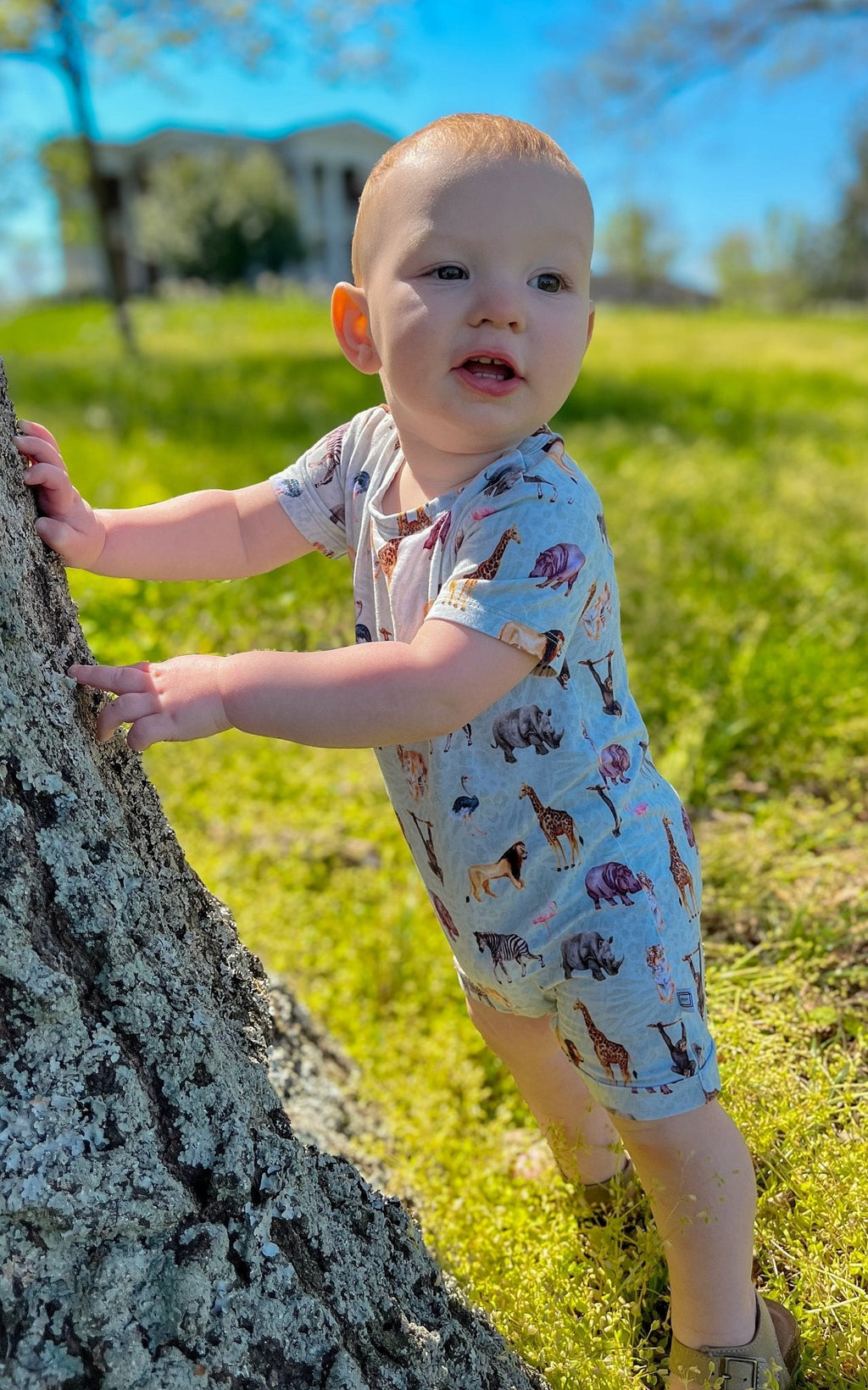 Short Sleeve Shortie Romper