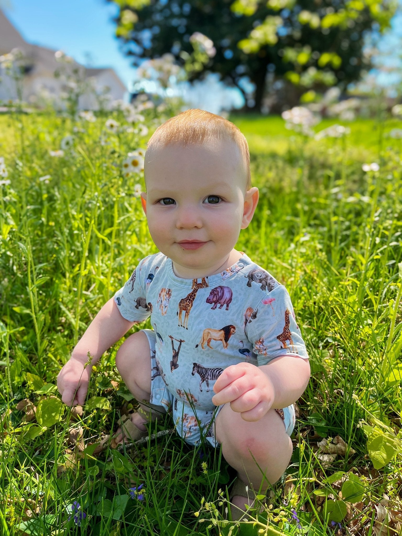 Short Sleeve Shortie Romper
