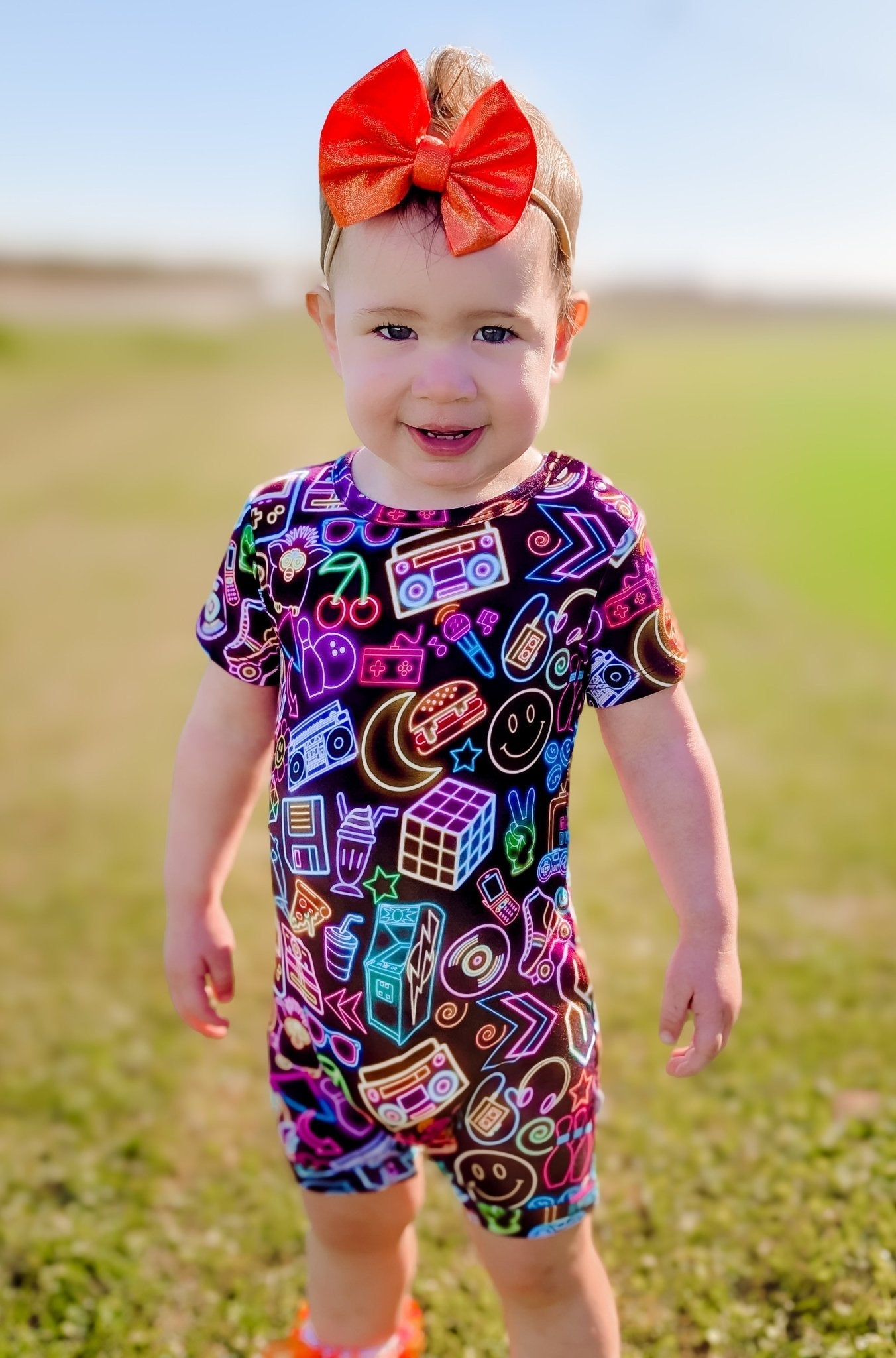 Short Sleeve Shortie Romper