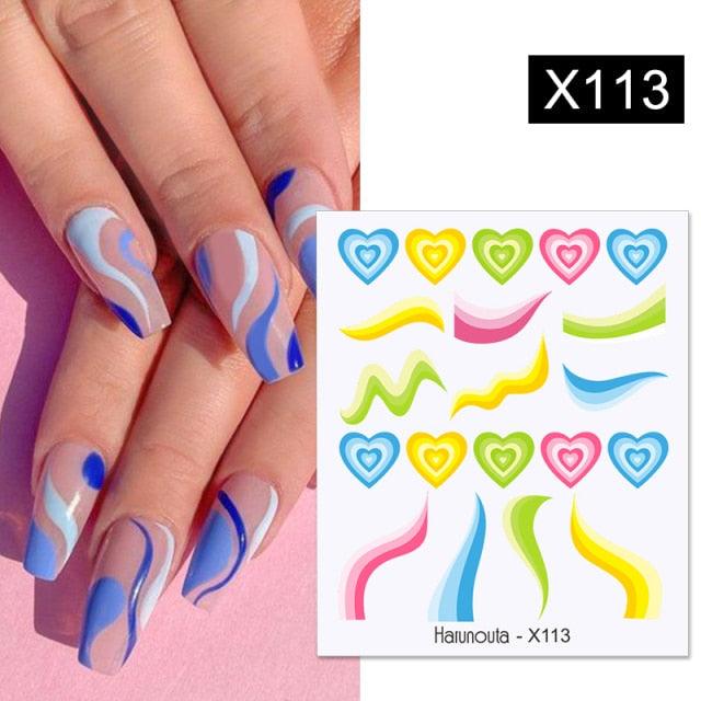 French Line Nail Strips