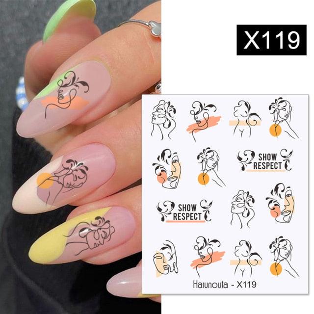 French Line Nail Strips
