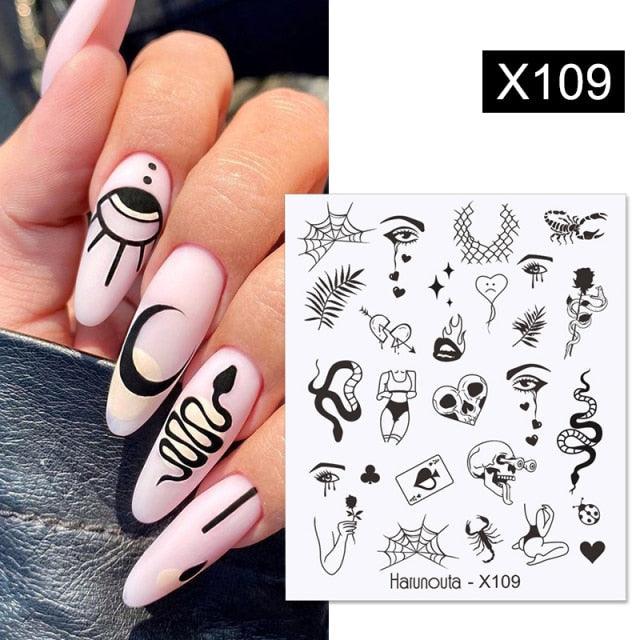 French Line Nail Strips