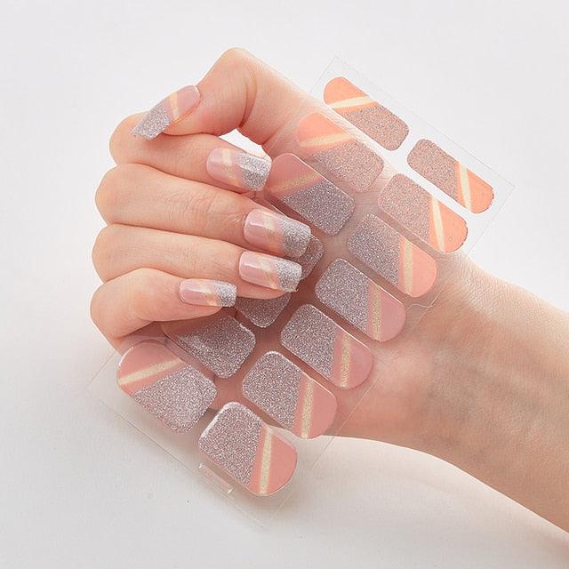 Full Cover Designer Nail Strips