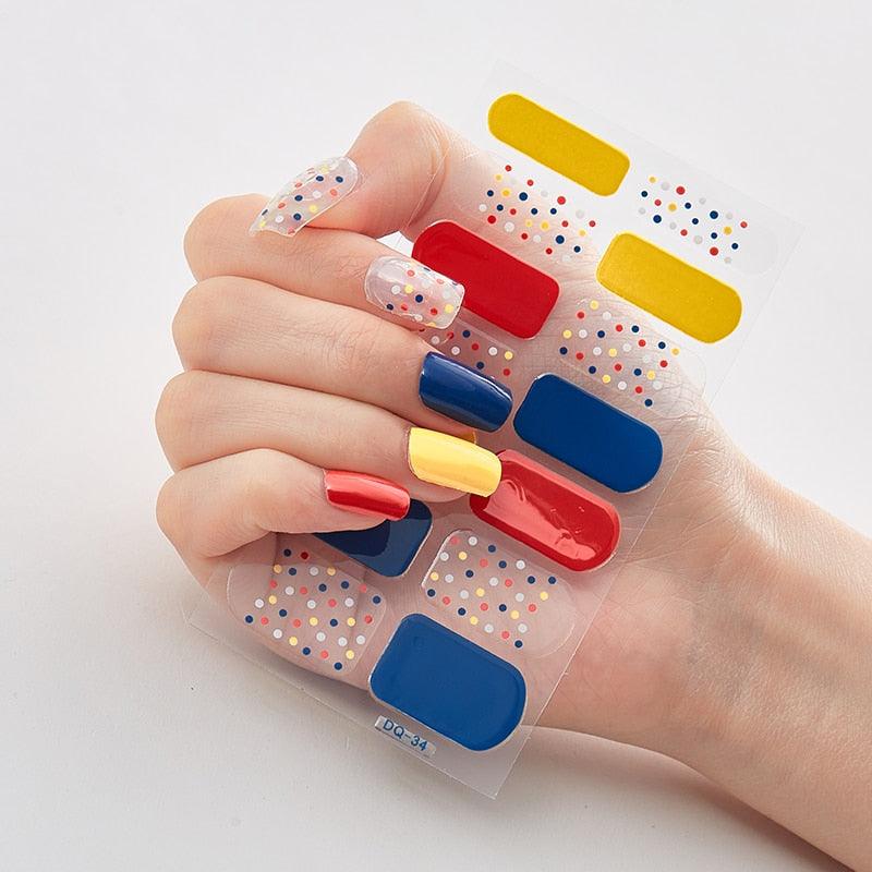 Full Cover Designer Nail Strips