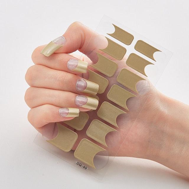 Full Cover Designer Nail Strips