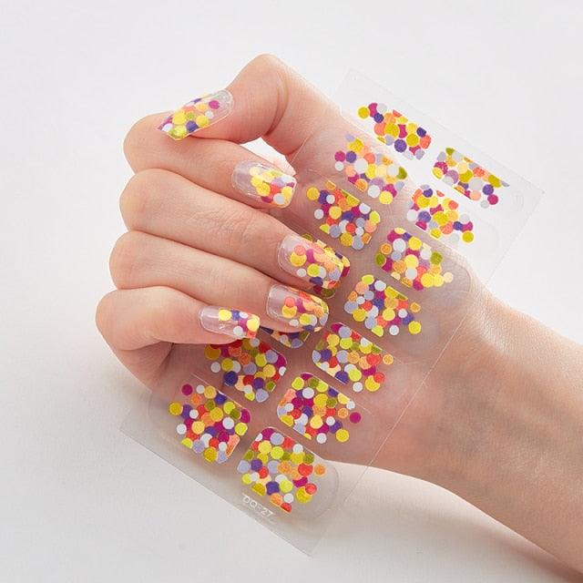 Full Cover Designer Nail Strips