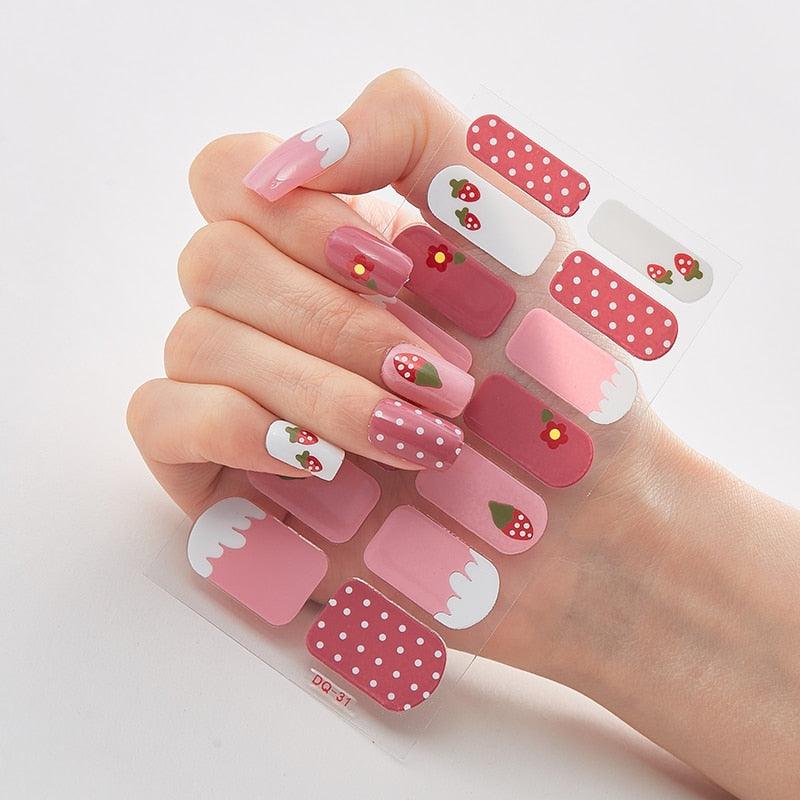 Full Cover Designer Nail Strips