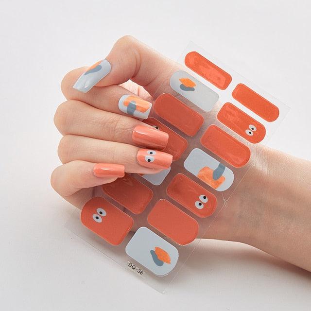 Full Cover Designer Nail Strips