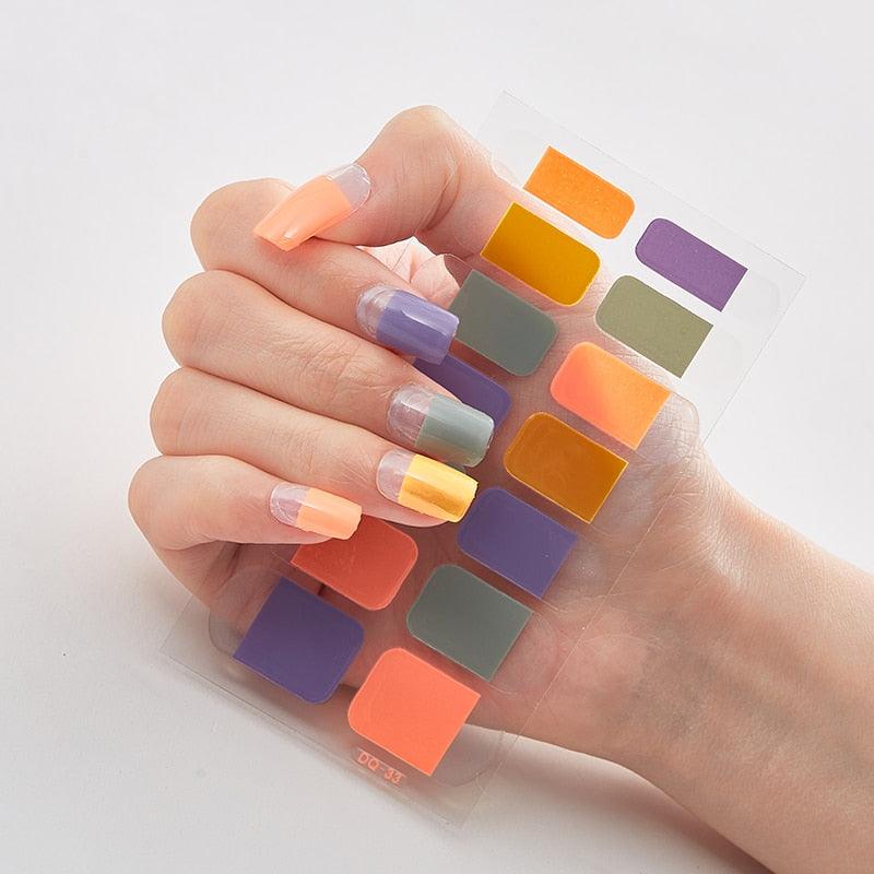 Full Cover Designer Nail Strips