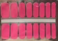 Neon Pink Nail Strips