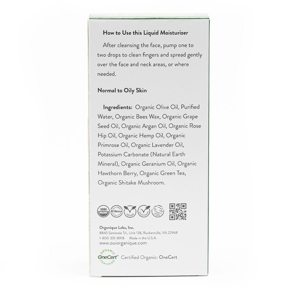 Certified Organic Skin Rejuvenator Serum Anti aging natural sunscreen alternative Botanical retinol