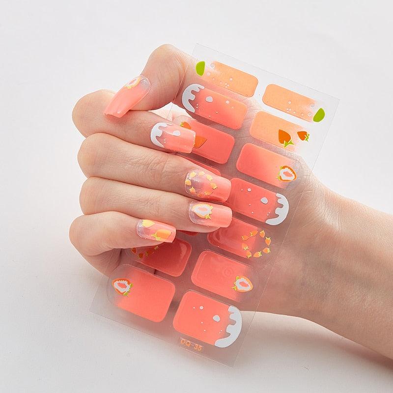 Full Cover Designer Nail Strips