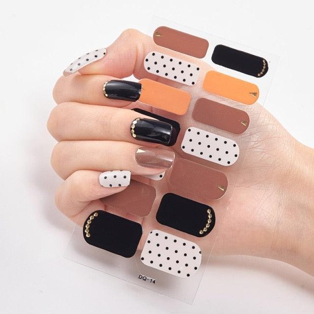 Full Cover Designer Nail Strips