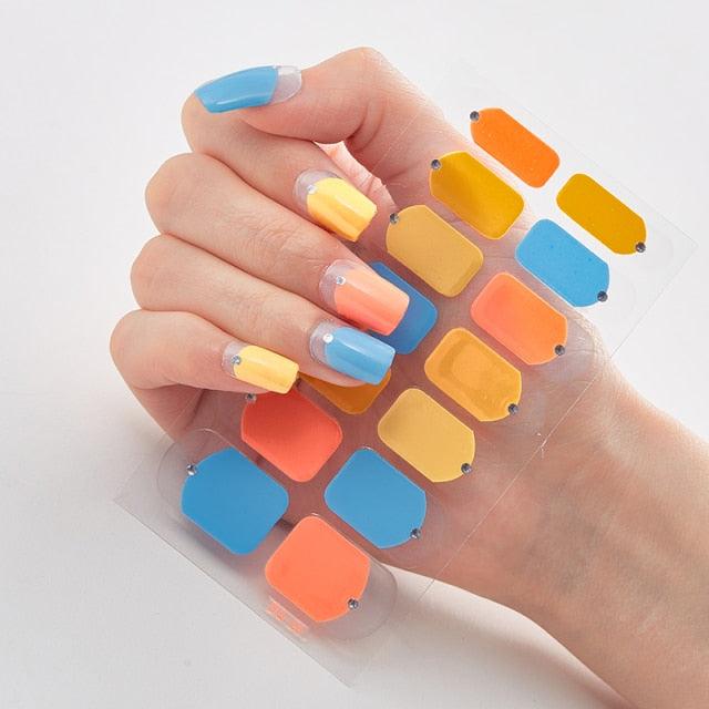 Full Cover Designer Nail Strips