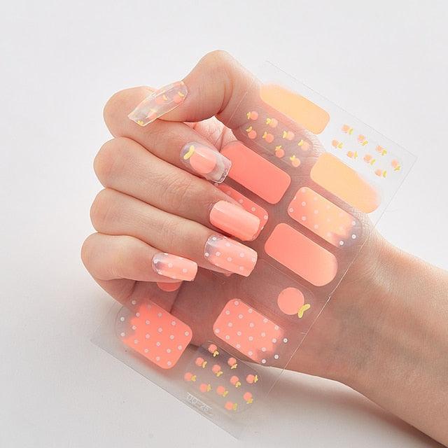 Full Cover Designer Nail Strips