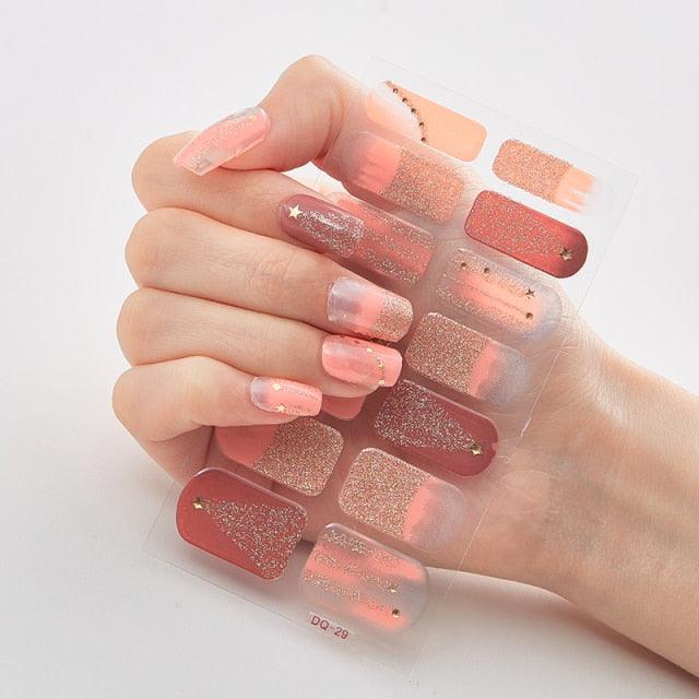 Full Cover Designer Nail Strips
