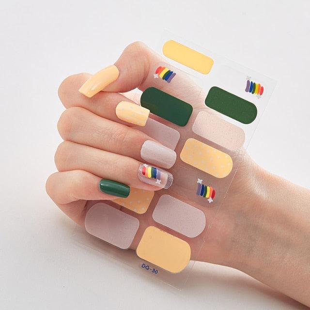 Full Cover Designer Nail Strips