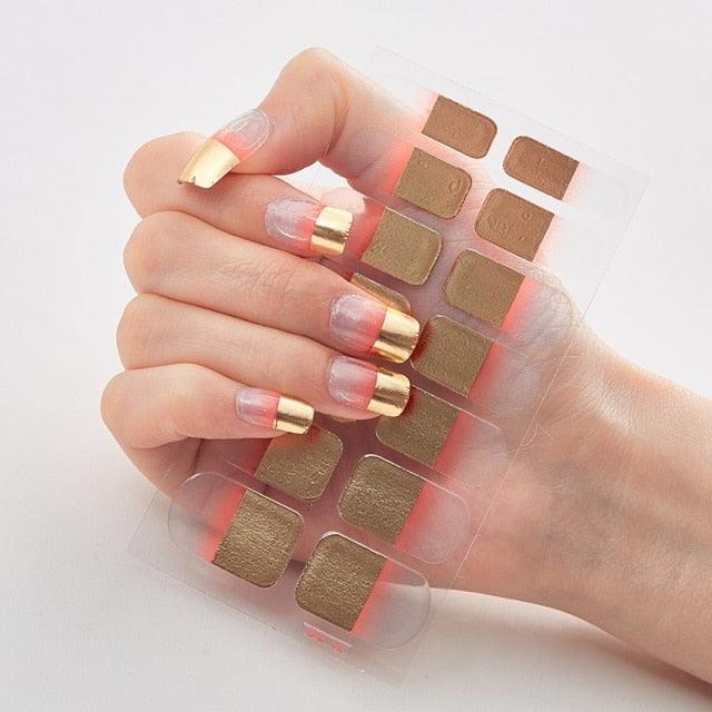Full Cover Designer Nail Strips