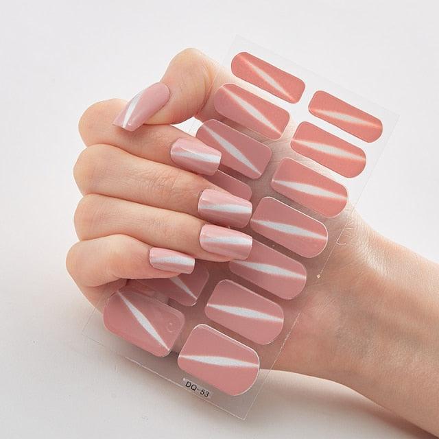 Full Cover Designer Nail Strips
