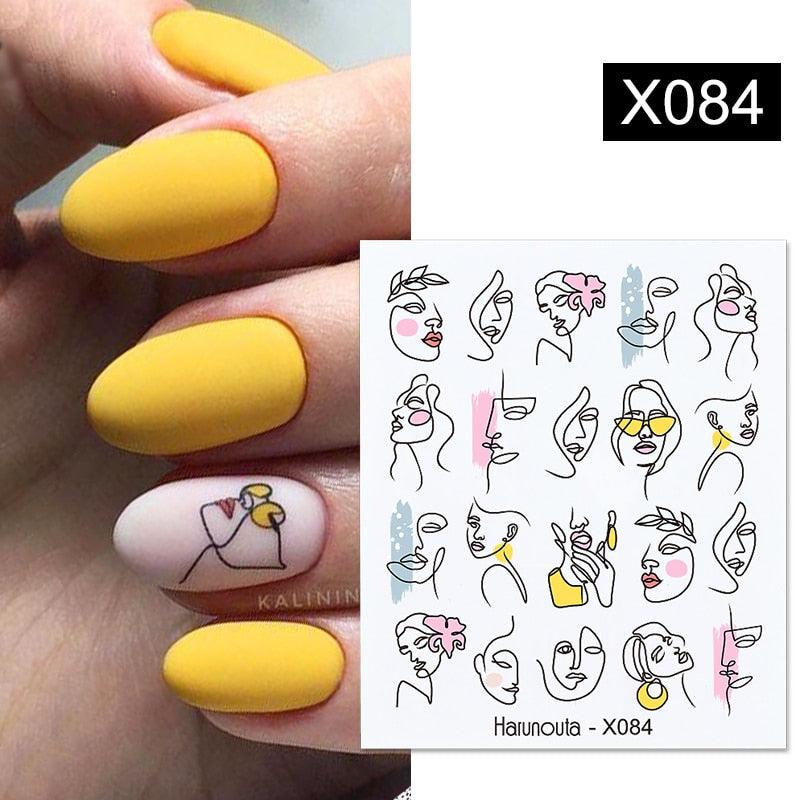 French Line Nail Strips