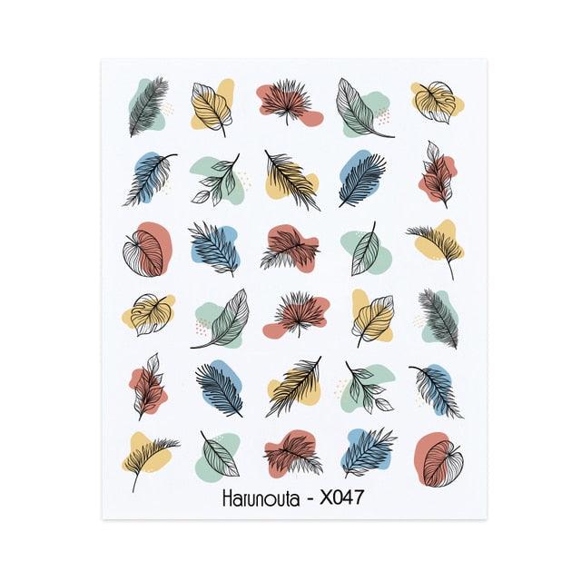 French Line Nail Strips