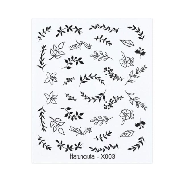 French Line Nail Strips