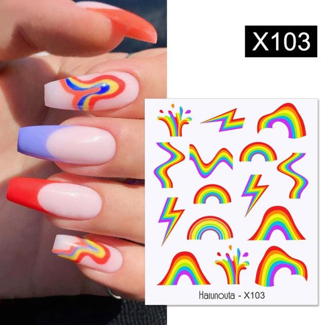 French Line Nail Strips