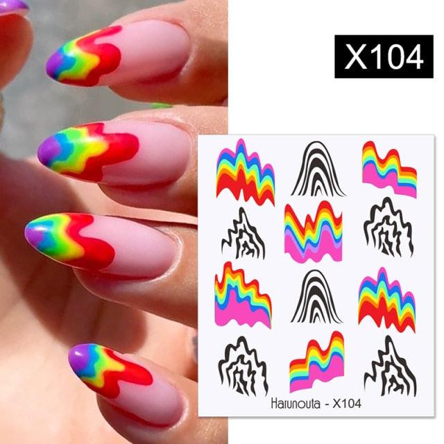 French Line Nail Strips