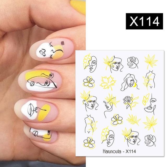 French Line Nail Strips