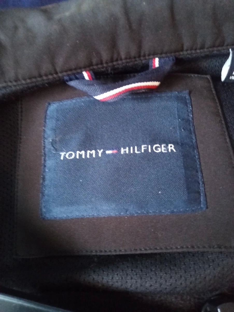 Men's Tommy Hilfiger jacket size M color black. RN # 54163