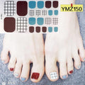 Mixed Full Toe Nail Wraps